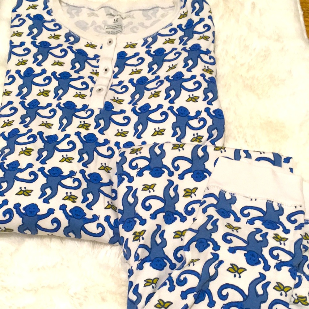 Roller Rabbit Monkey Pajamas